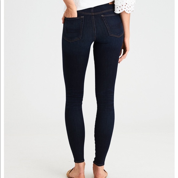 AMERICAN EAGLE Dark Wash Skinny Jean - Picture 3 of 7